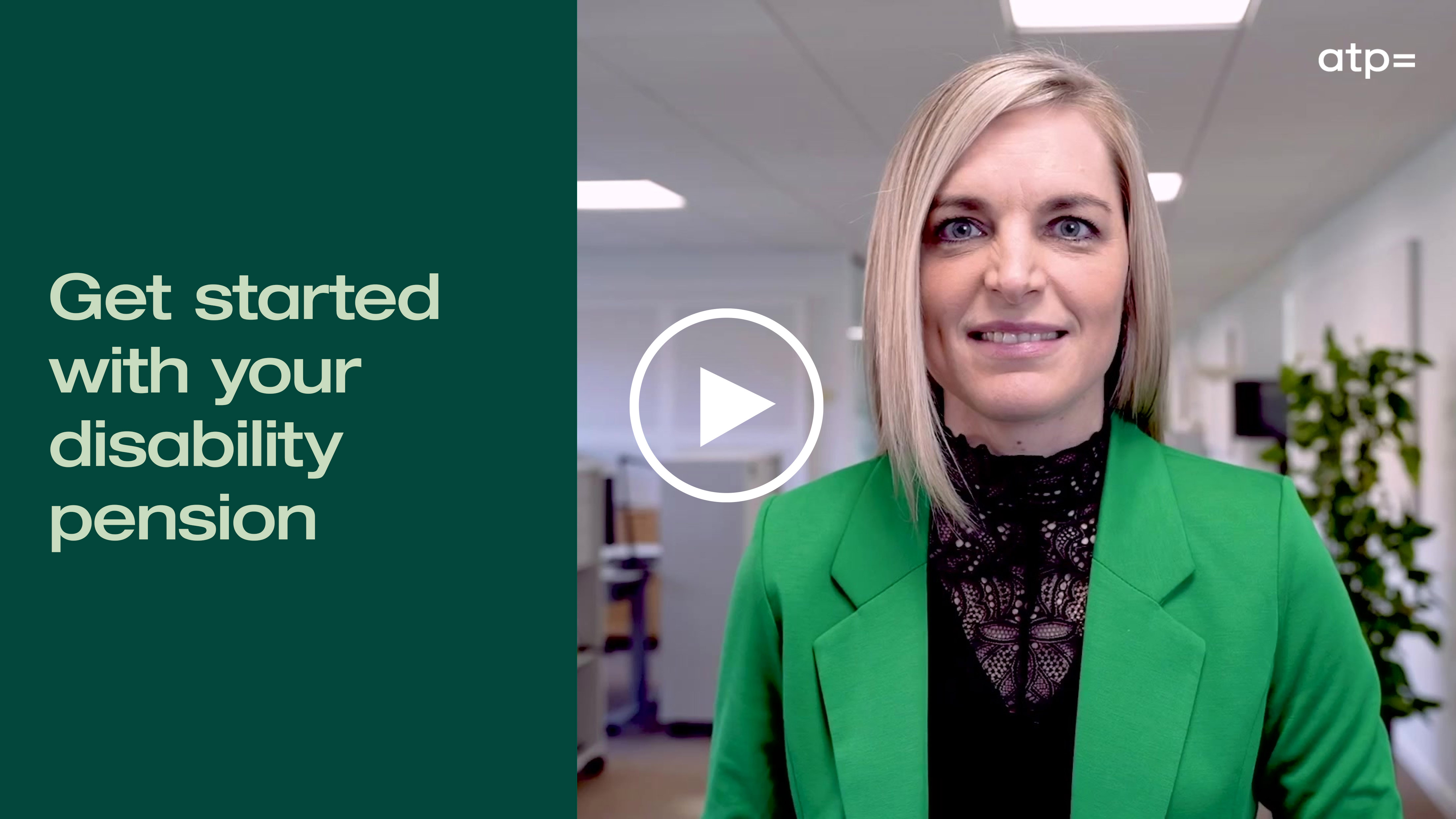 Get started with your disability pension